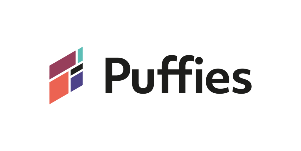 Logo Puffies color