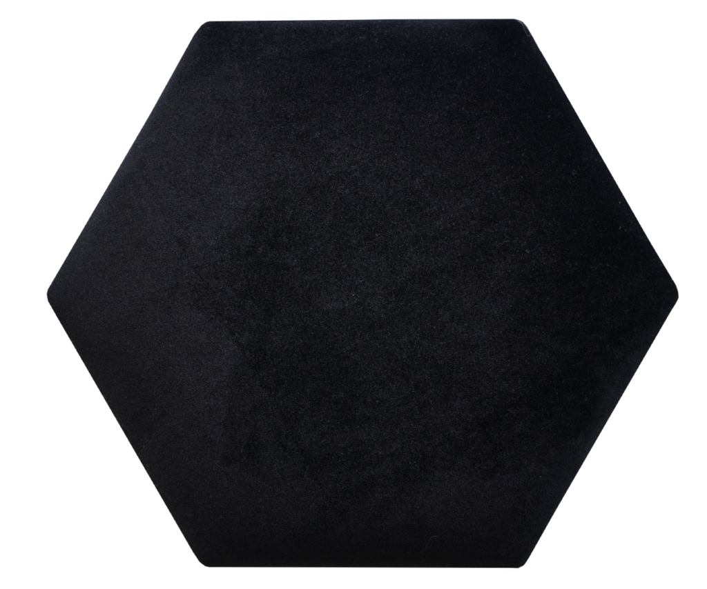 textile-velvet-black-czarny-hexagon-30x26